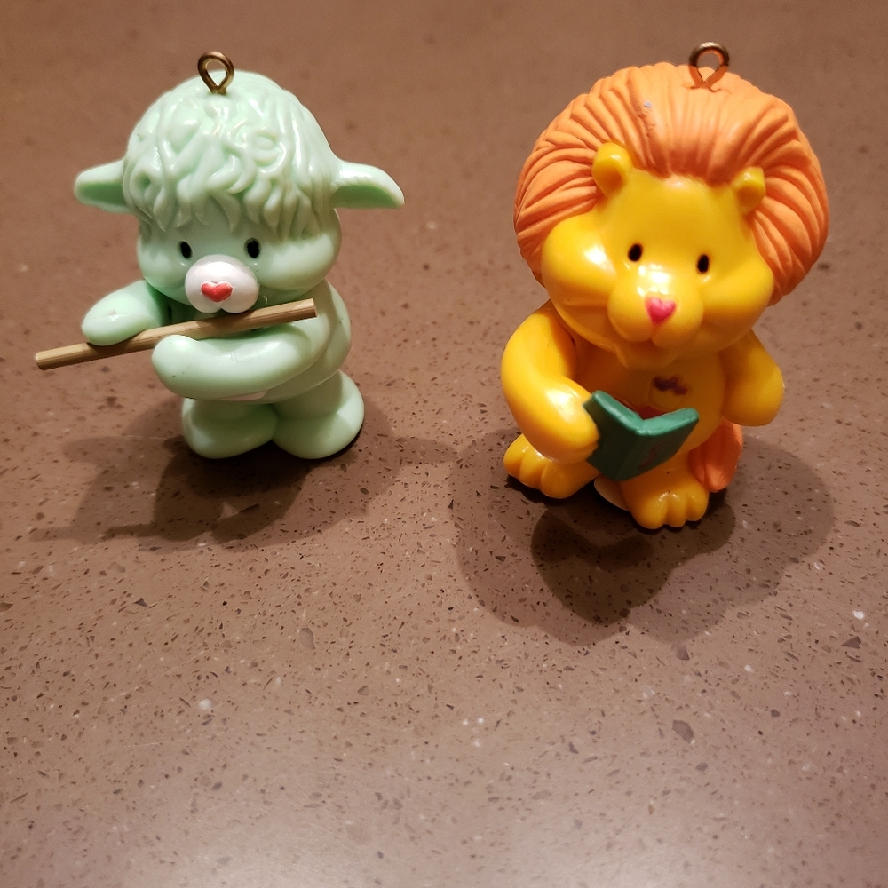 Vintage Care Bear Caroling Cousins Ornaments